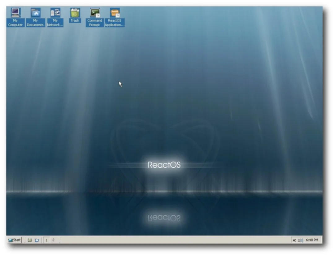 ReactOS Desktop